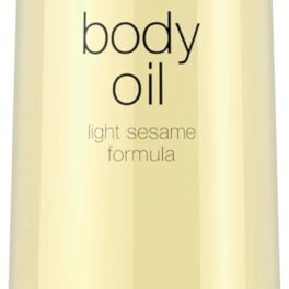Neutrogena Body Oil Light Sesame Formula, 8.5 fl oz, Radiant Glow Moisturizer for Dry Skin, Bath & Shower Oil For Smooth and Hydrated Skin